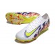 Botas de Futbol Nike Mercurial Vapor XVI Elite FG Blanco Amarillo Violeta Rojo