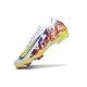 Botas de Futbol Nike Mercurial Vapor XVI Elite FG Blanco Amarillo Violeta Rojo