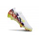 Botas de Futbol Nike Mercurial Vapor XVI Elite FG Blanco Amarillo Violeta Rojo