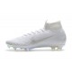 Nike Mercurial Superfly VI Elite FG Tacón - Blanco