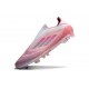 adidas F50 Elite Sin Cordones FG Rosa Blanco