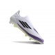 adidas F50 Elite Sin Cordones FG X Messi Ftwr Blanco Negro Morado Unity