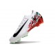 Botas de Futbol Nike Mercurial Vapor XVI Elite FG Blanco Negro Rojo