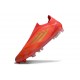 adidas F50 Elite Sin Cordones FG Rojo Dorado Met Rojo Vivo