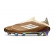 adidas F50 Elite Sin Cordones FG X Bad Bunny Cartón Blanco Crema Cian Vivo