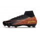 Botas Nike Mercurial Superfly 10 Elite FG Negro Naranja Amarillo