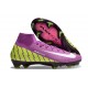Botas Nike Mercurial Superfly 10 Elite FG Violeta Amarillo Blanco