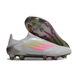 adidas F50 Elite Sin Cordones FG Gris Rose