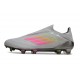 adidas F50 Elite Sin Cordones FG Gris Rose