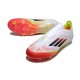 adidas F50 Elite Sin Cordones FG Blanco Negro Amarillo Solar