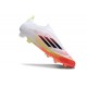 adidas F50 Elite Sin Cordones FG Blanco Negro Amarillo Solar