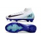 Botas Nike Mercurial Superfly 10 Elite FG Blanco Azul Negro