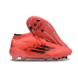 Botas de Futbol adidas F50 Elite Mid FG Turbo Aurora Negro Platino Met