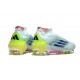 adidas F50 Elite Mid FG Casi Azul Azul Semilúcido Semi Amarillo Solar