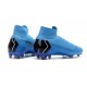 Nike Mercurial Superfly VI Elite FG Tacón - Azul Negro