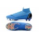 Nike Mercurial Superfly VI Elite FG Tacón - Azul Negro