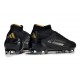 Botas de Futbol adidas F50 Elite Mid FG Negro Hierro Met Dorado Met