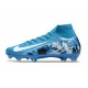 Nike Air Zoom Mercurial Superfly X Elite FG Azul Blanco