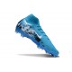Nike Air Zoom Mercurial Superfly X Elite FG Azul Blanco