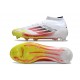 Botas de Futbol adidas F50 Elite Mid FG Ftwr Blanco Rojo Amarillo
