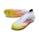 Botas de Futbol adidas F50 Elite Mid FG Ftwr Blanco Rojo Amarillo