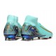 Nike Air Zoom Mercurial Superfly X Elite FG Océano Cubo Dorado Azul