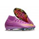 Nike Air Zoom Mercurial Superfly X Elite FG Violeta Amarillo