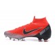 Nike Mercurial Superfly VI Elite FG Tacón - Rojo Negro