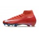 Nike Air Zoom Mercurial Superfly X Elite FG Rojo Blanco