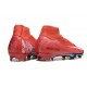 Nike Air Zoom Mercurial Superfly X Elite FG Rojo Blanco