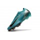 Botas de Futbol Nike Mercurial Vapor XVI Elite FG Cian Negro