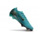 Botas de Futbol Nike Mercurial Vapor XVI Elite FG Cian Negro