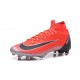 Nike Mercurial Superfly VI Elite FG Tacón - Rojo Negro