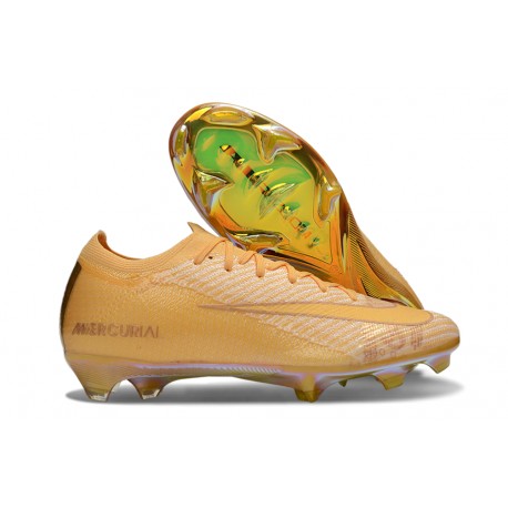 Botas de Futbol Nike Mercurial Vapor XVI Elite FG Amarillo Dorado