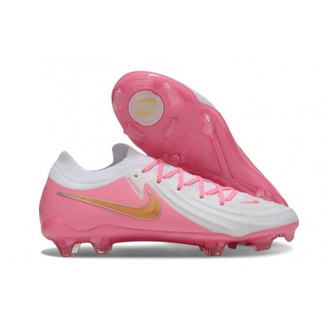 Bota Nike Phantom Luna II Elite L FG Rosa Blanco