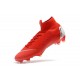 Nike Mercurial Superfly VI Elite FG Tacón - Rojo Blanco