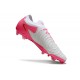 Bota Nike Phantom Luna II Elite L FG Rosa Blanco