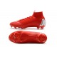 Nike Mercurial Superfly VI Elite FG Tacón - Rojo Blanco