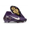 Nike Air Zoom Mercurial Superfly X Elite FG X MBAPPE Grand Morado Marfil Claro