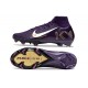 Nike Air Zoom Mercurial Superfly X Elite FG X MBAPPE Grand Morado Marfil Claro