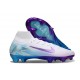 Nike Air Zoom Mercurial Superfly X Elite FG Blanco Azul Violeta