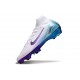 Nike Air Zoom Mercurial Superfly X Elite FG Blanco Azul Violeta