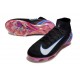 Nike Air Zoom Mercurial Superfly X Elite FG Negro Blanco Azul