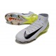 Nike Air Zoom Mercurial Superfly X Elite FG Blanco Negro Amarillo