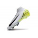 Nike Air Zoom Mercurial Superfly X Elite FG Blanco Negro Amarillo