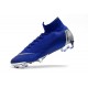 Nike Mercurial Superfly VI Elite FG Tacón - Azul Plata