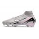 Nike Air Zoom Mercurial Superfly X Elite FG Gris Blanco