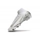 Nike Air Zoom Mercurial Superfly X Elite FG Blanco Plateado