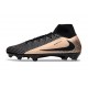 Nike Air Zoom Mercurial Superfly X Elite FG Negro Dorado