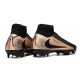 Nike Air Zoom Mercurial Superfly X Elite FG Negro Dorado